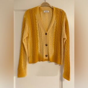 NAADAM 100% Cashmere Cardigan size small